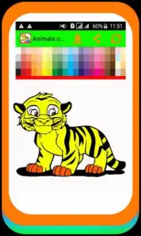 animais para colorir-gato para colorir Screen Shot 16