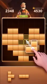 Wood Block - Puzzle Games Screen Shot 2