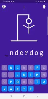 Hangman - The Word Game Screen Shot 2