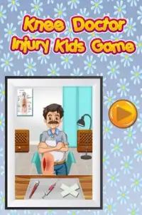 Knee Doctor Injury Kids Game Screen Shot 0