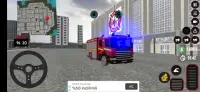 Fire Truck And Fire Fighter Simulator 3D Screen Shot 7
