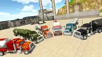 Нефтяная танкерная транспортная игра 2018 Screen Shot 14