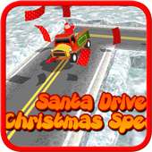Santa Drive truck race