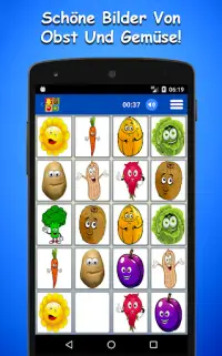 Früchte Memory-Spiel für Kinder Screen Shot 0