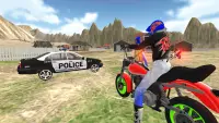 Мотоцикл гоночная игра Screen Shot 1