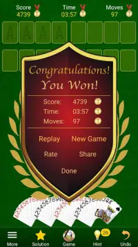 FreeCell by Logify Screen Shot 1