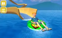 Water Slide Super Hero Adventure Screen Shot 0