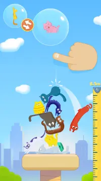 Cat Stack - Cute and Perfect Tower Builder Game! Screen Shot 2