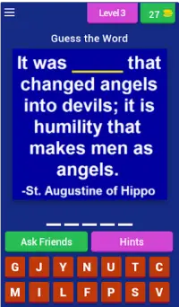 Saint Quotes (Catholic Game) Screen Shot 2