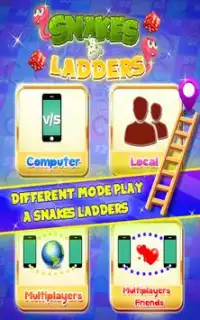 Snakes and Ladders - Jogo de Tabuleiro Screen Shot 5