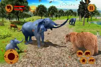 Wild Elephant Family Simulator Screen Shot 12