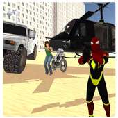 Spider Hero: Real Grand Gangsters Crime City 3D