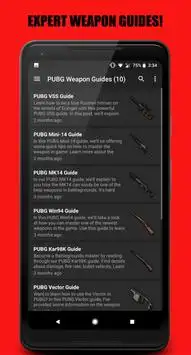 Guide For PUBG Mobile - Stats, Tips, Merch & More Screen Shot 4