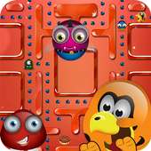 Title:Modern Pac-Pop Maze puzzle–Pellets Eat Party