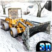 Winter Snow Plow Excavator Sim