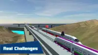 Drive Bullet Train 2022: Train Games and Simulator Screen Shot 0
