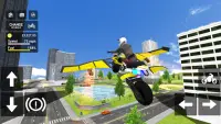 Flying Motorbike Simulator Screen Shot 1