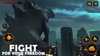 Angry Monster Gorilla - King Fighting Kong Games Screen Shot 1