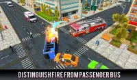 Firefighter Truck 911 Rescue: Emergency Driving Screen Shot 10