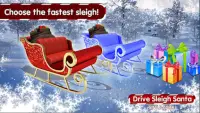 Drive Sleigh Santa Simulator Screen Shot 2