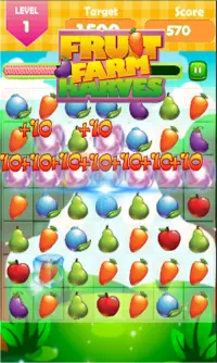 Fruit Burst " Match 3 Game Screen Shot 5