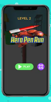 Hero Pen Run Games Screen Shot 1