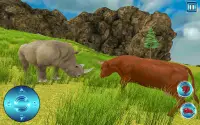 wild angry bull attack simulator Screen Shot 1