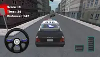 Gerçek 3D Polis Arabası Oyunu Screen Shot 2