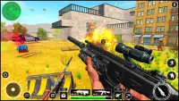Gun Strike War: schiet spellen schieten games Screen Shot 4