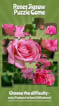 Roses Jeux De Puzzle Screen Shot 6