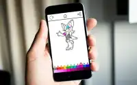Coloring Sonic Kids Screen Shot 5