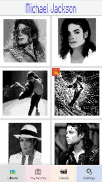 Michael Jackson Art of Pixel Screen Shot 0