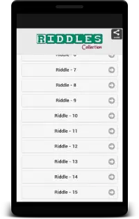 Riddles Collection Screen Shot 0
