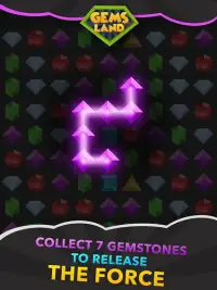 Gems Land-new free match 3 game, connect the dots! Screen Shot 7