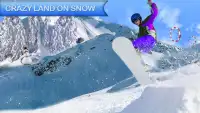 Snow Skating Mountain Stunt Surfer 3D Screen Shot 2