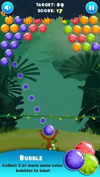 Jungle Bubble shooter Screen Shot 0