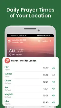 Muslim: Prayer Times, Qibla Screen Shot 0