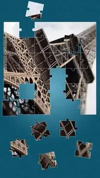 Eiffel Tower Jigsaw Puzzle Screen Shot 4