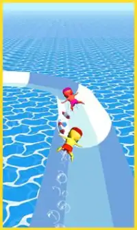 Waterpark Slide Park Race IO 2019 Screen Shot 2