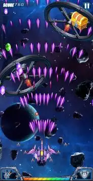 Galaxy Shooter - Galaxy هجوم مطلق النار الغريبة Screen Shot 5