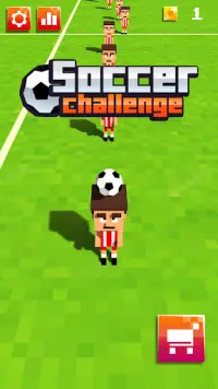 Soccer Hop Challenge Screen Shot 0