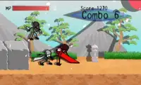 Stickman Ninja War Screen Shot 2