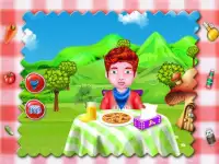 Pizza restaurant Chef-kok manie spel voor kinderen Screen Shot 3