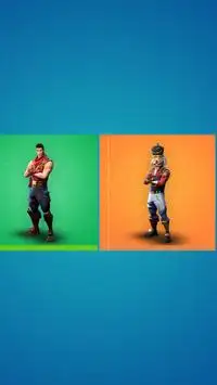 Skins from Fortnite Simulator (Loot Llamas open) Screen Shot 4