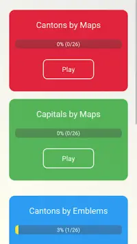 Swiss Cantons: Geography Quiz, Maps, Capitals Screen Shot 4