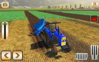 Сельский тракторный симулятор вождения Screen Shot 0