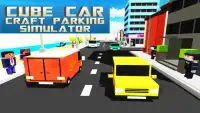 Cube Car Craft Parking Sim 3D Screen Shot 13