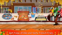 heiß Pizza Geschäft Kochen Spiel Screen Shot 5