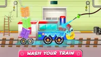 🚂Train Wash - Trò chơi giáo dục cho trẻ em🚂 Screen Shot 4
