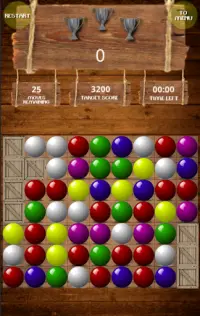 Marble Match three Puzzle game Screen Shot 2
